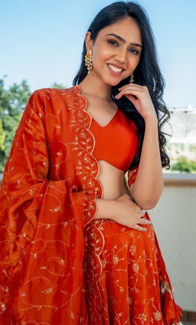 Khaab Zari Lehenga Set