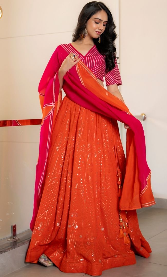 Sundown Lehenga Set