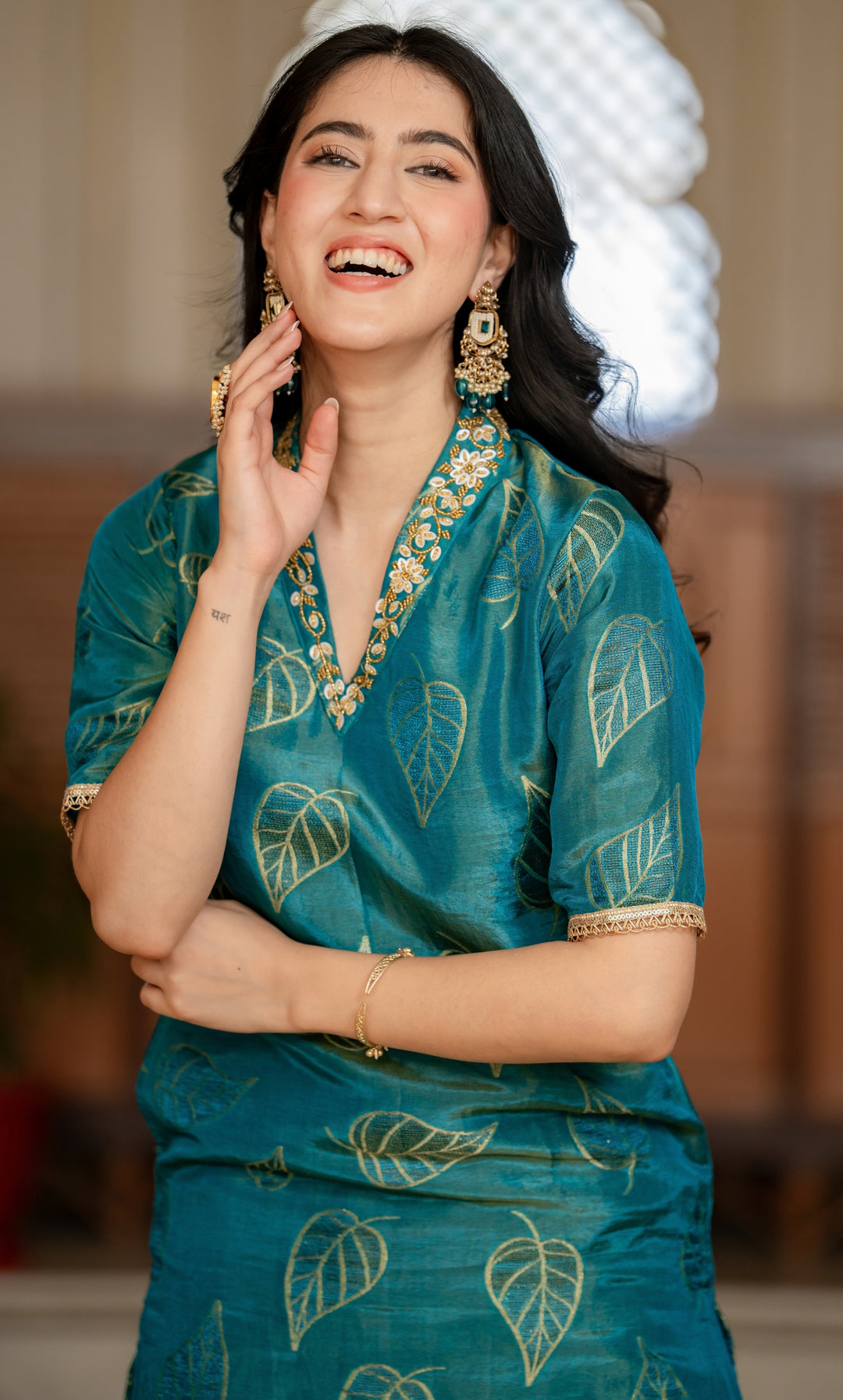 Aavya Firoza Kurta Co-ord Set