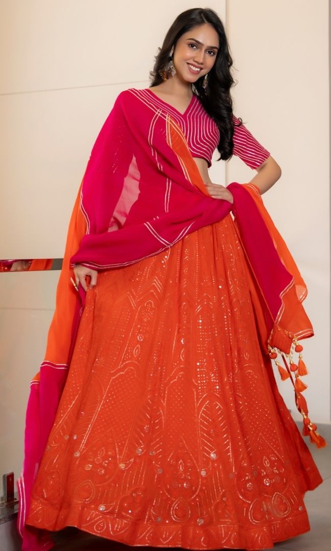 Sundown Lehenga Set