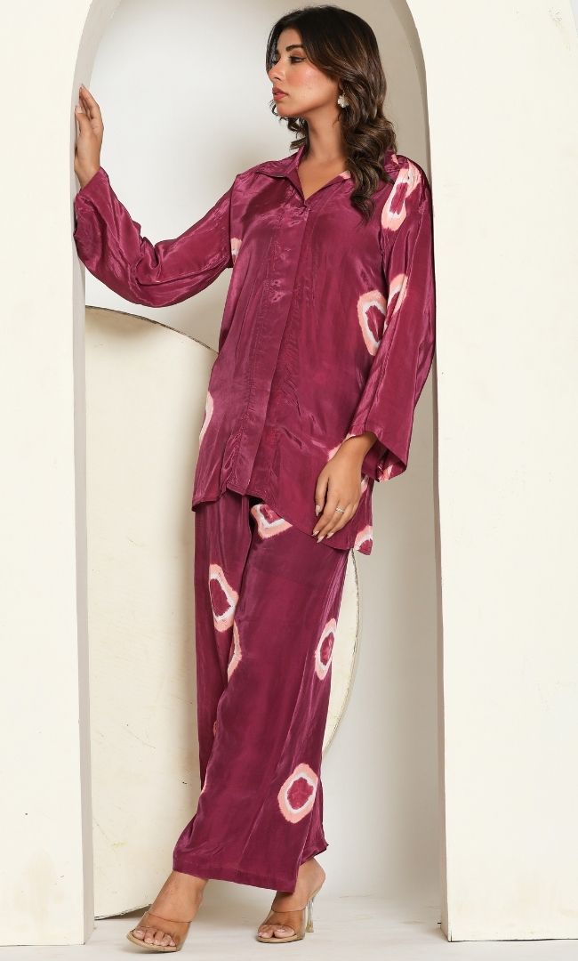 Mauve Mandola Co-ord Set