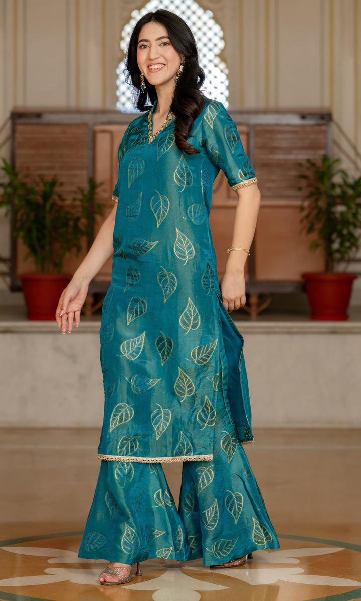 Aavya Firoza Kurta Co-ord Set