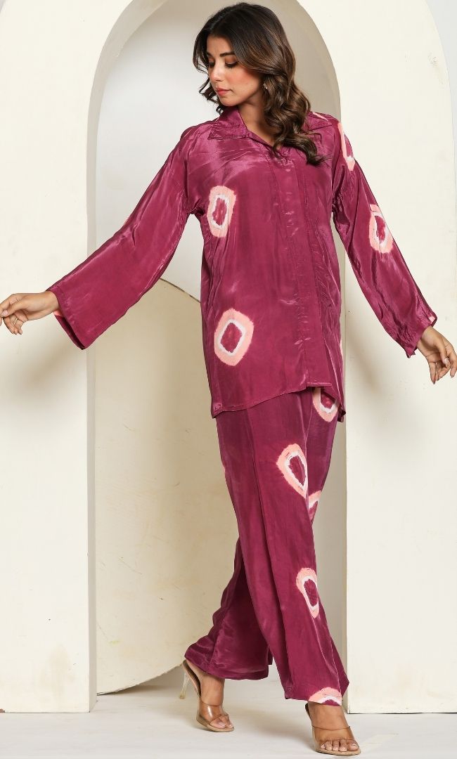 Mauve Mandola Co-ord Set
