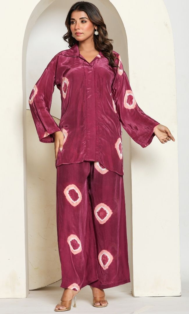 Mauve Mandola Co-ord Set