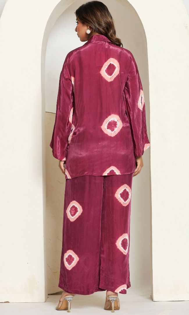 Mauve Mandola Co-ord Set