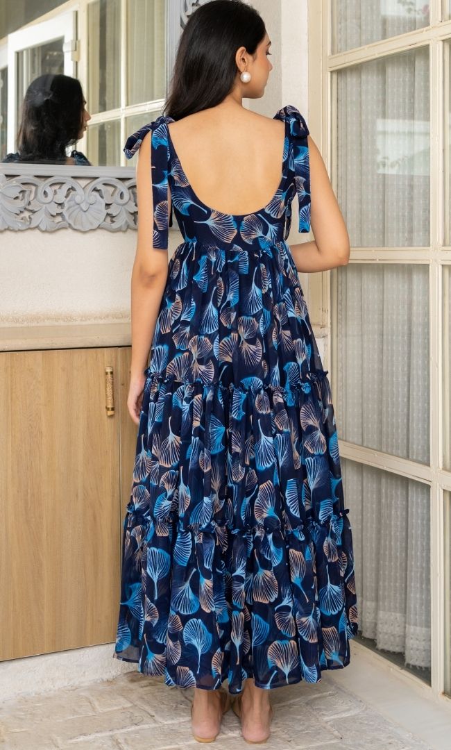 Petal Drift Maxi Dress