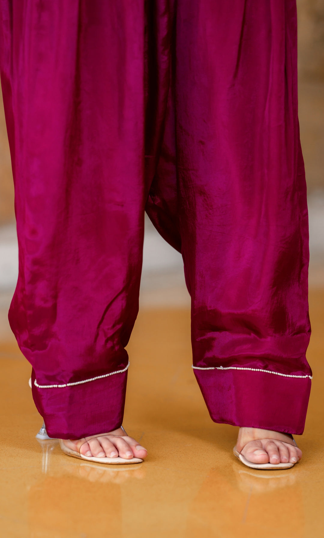 Tulip Wine Co-ord Set
