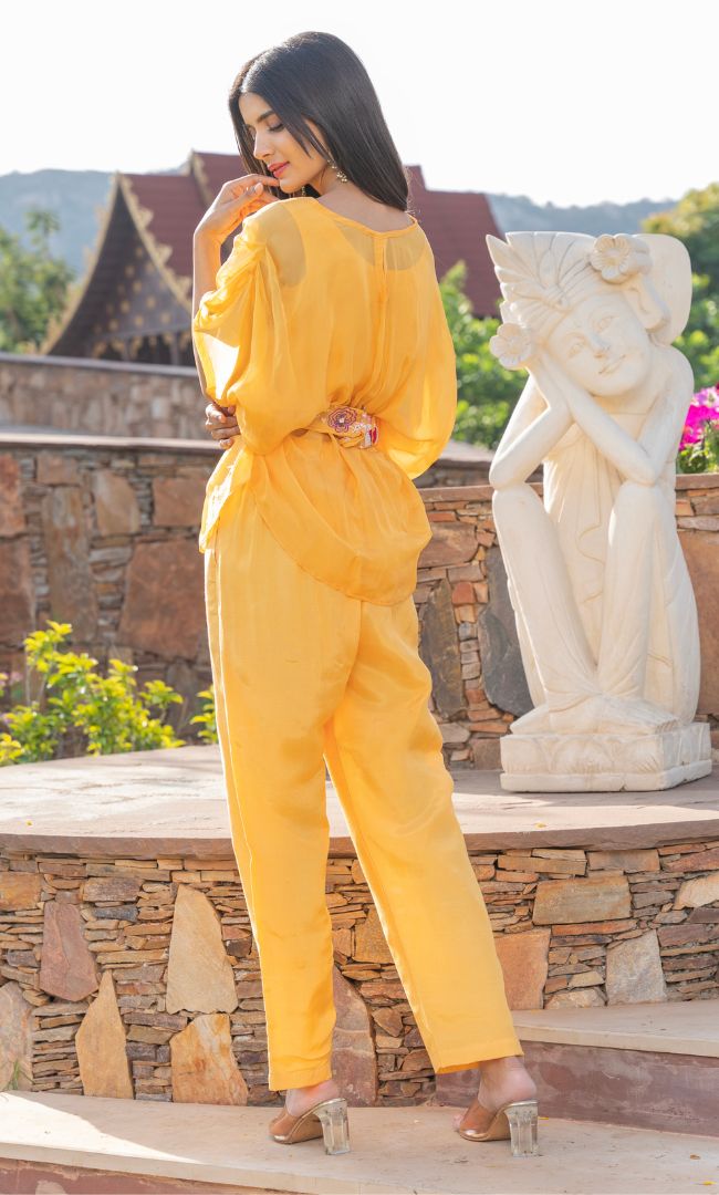MARIGOLD KAFTAN CO-ORD SET