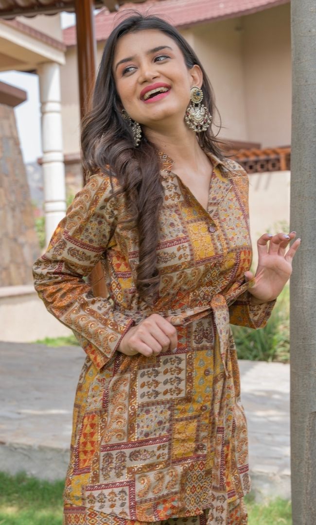 SANDY PRINTED SHIRT