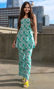TEAL GREEN CO-ORD SET