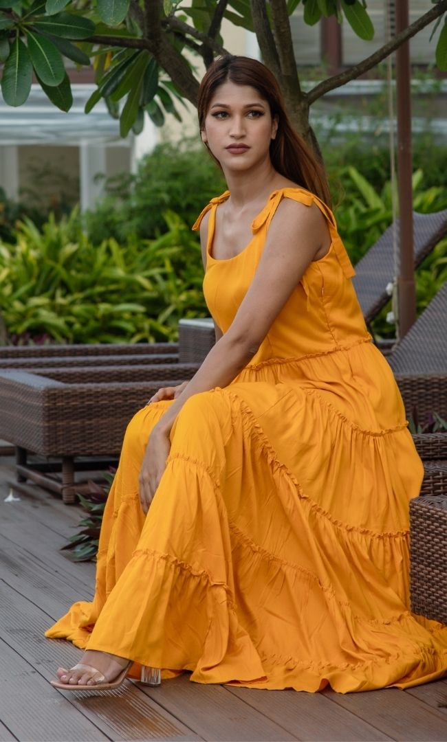 MARIGOLD MAXI DRESS