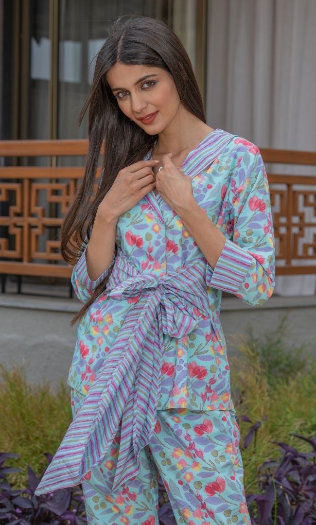 Floral Printed Co-ord Set