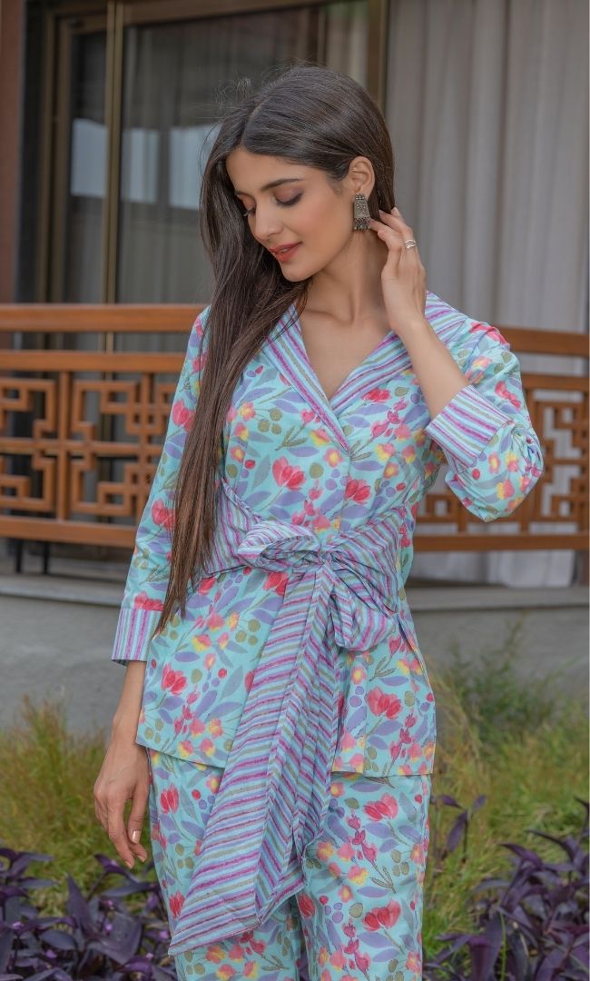 Floral Printed Co-ord Set