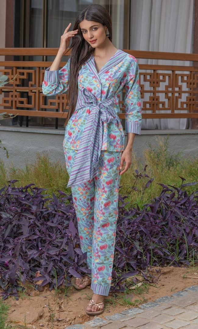 Floral Printed Co-ord Set