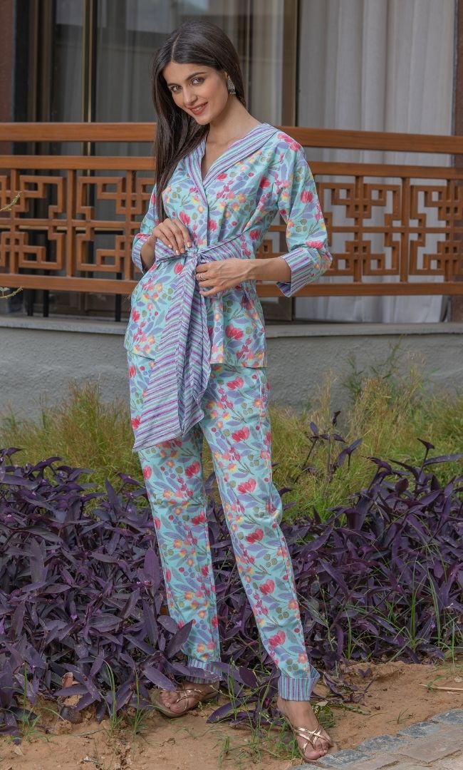 Floral Printed Co-ord Set