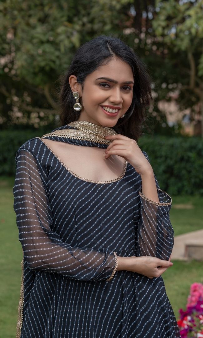MIDNIGHT ANARKALI SET