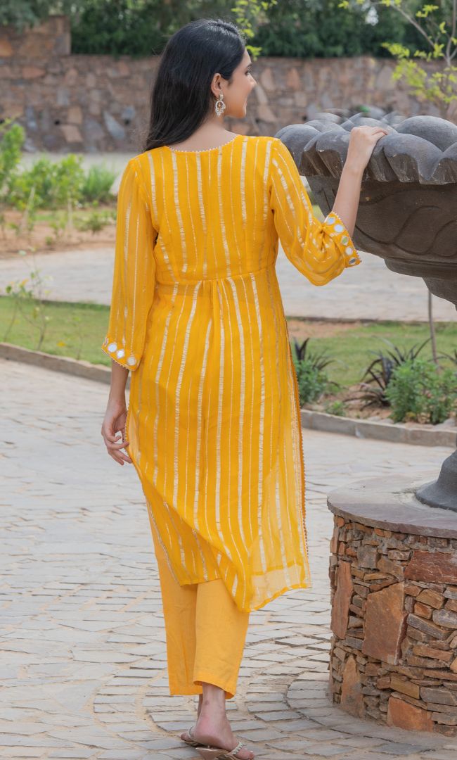 SUNNY YELLOW KURTA SET