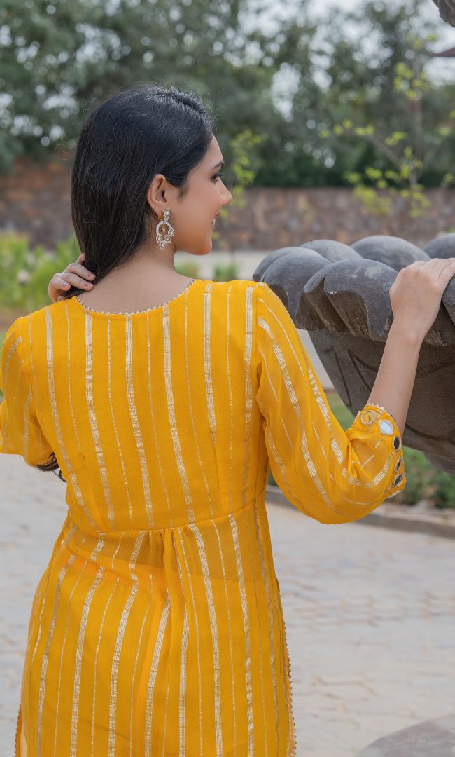 SUNNY YELLOW KURTA SET